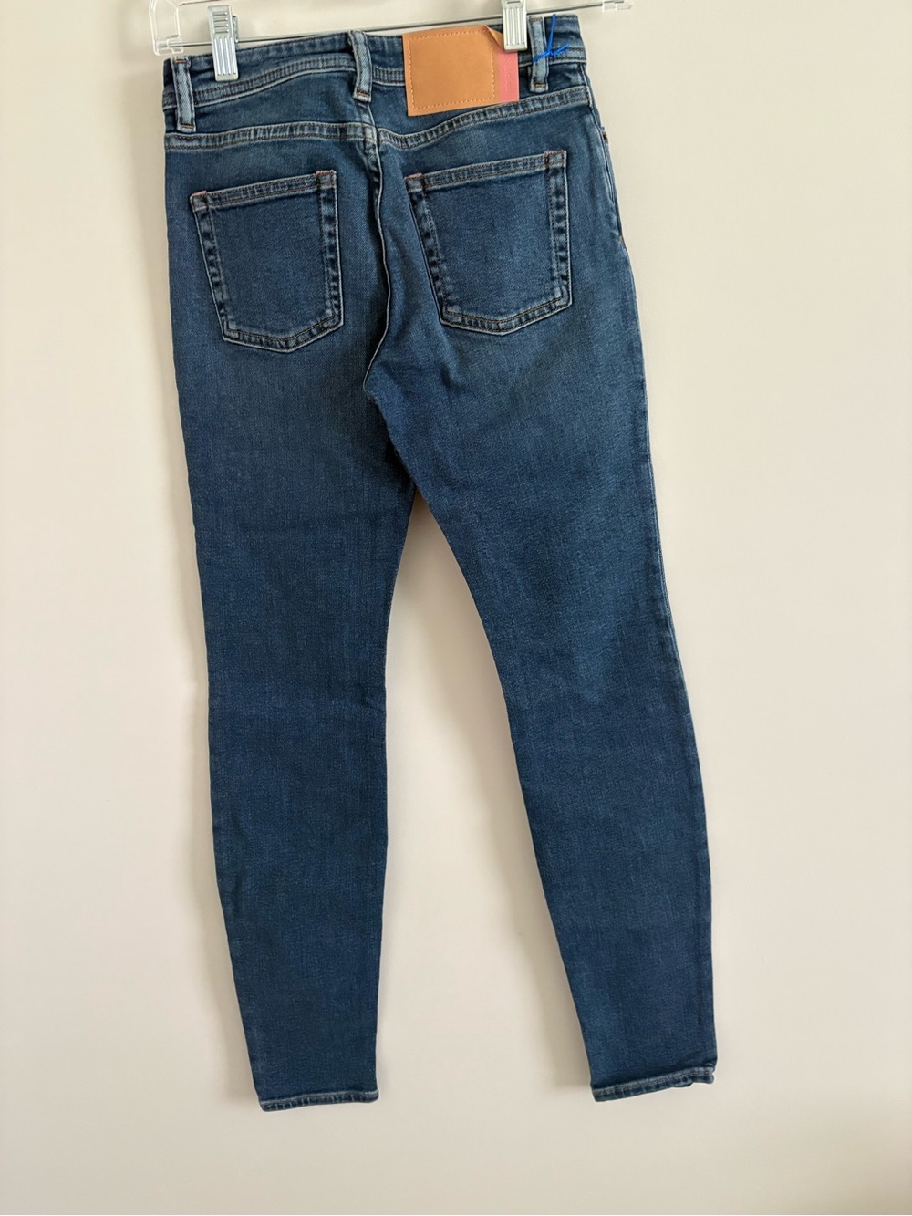 Acne Studios Bla Konst Climb Mid Blue Jeans Women's size W24 L32